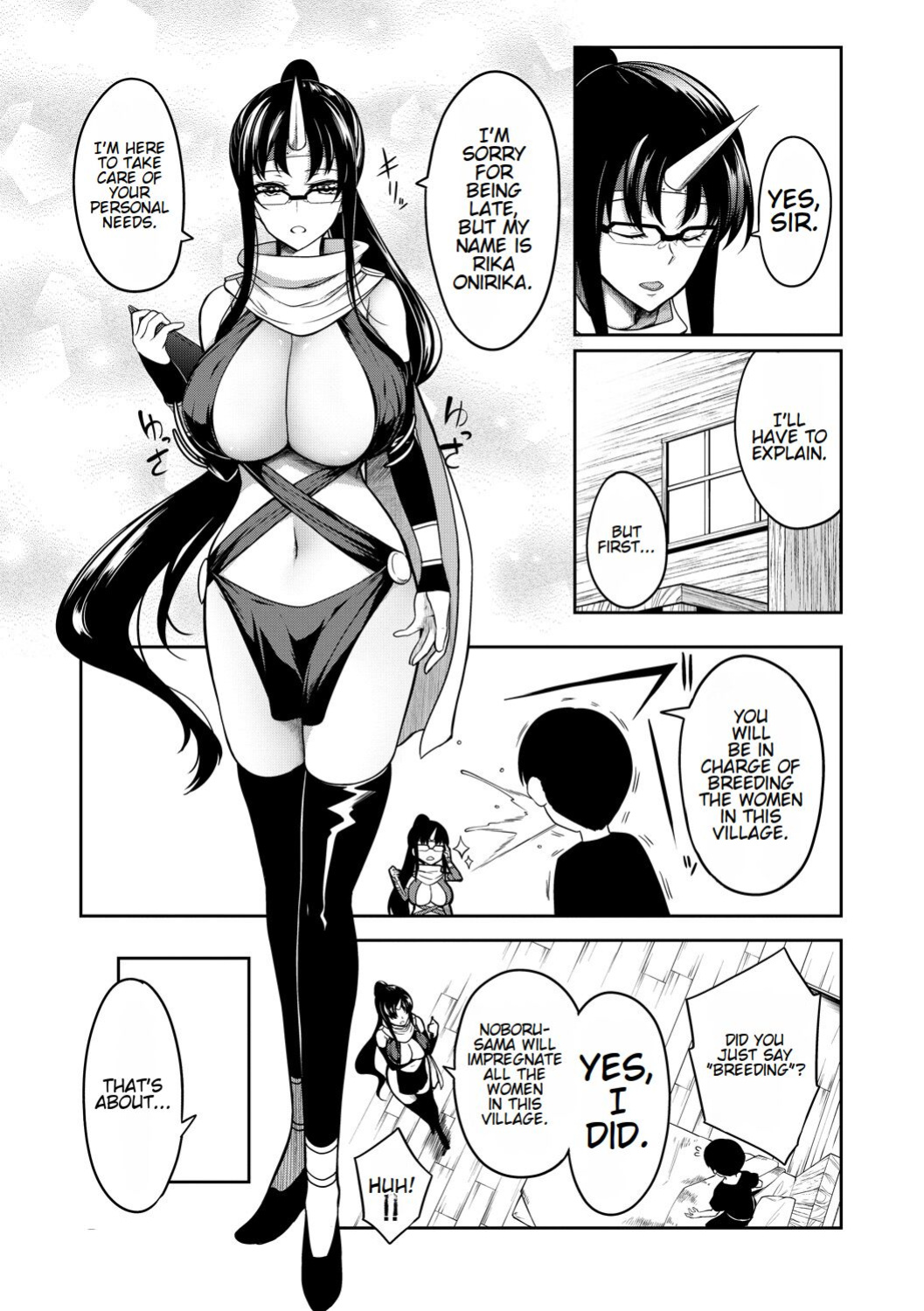 Onichichi Harem and Fertility Academy Double Feature