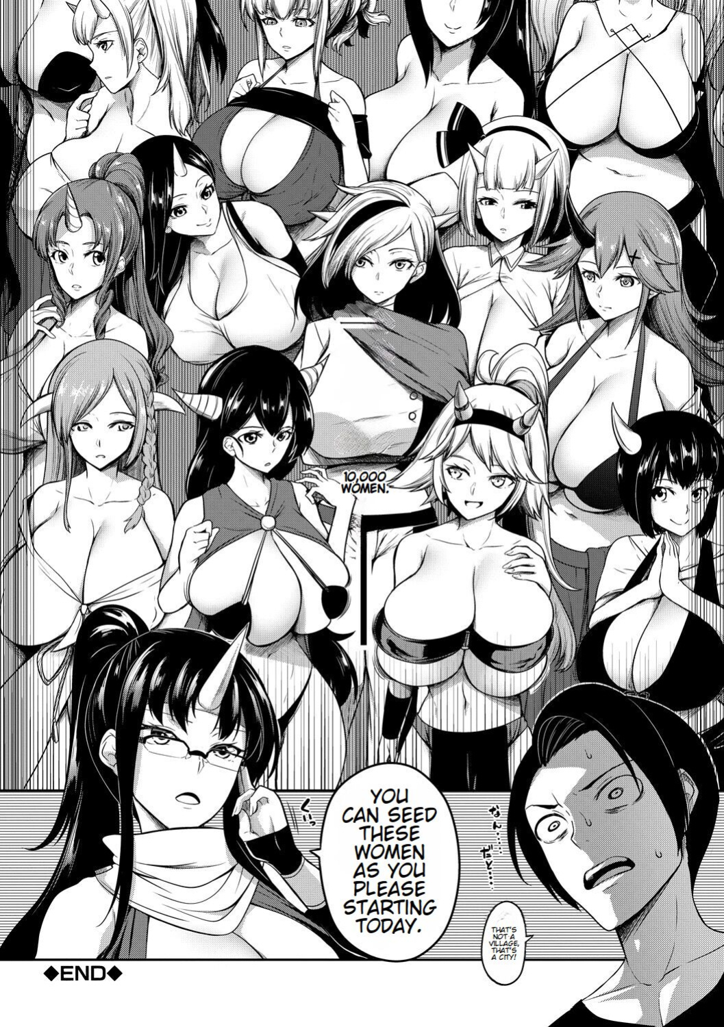 Onichichi Harem and Fertility Academy Double Feature