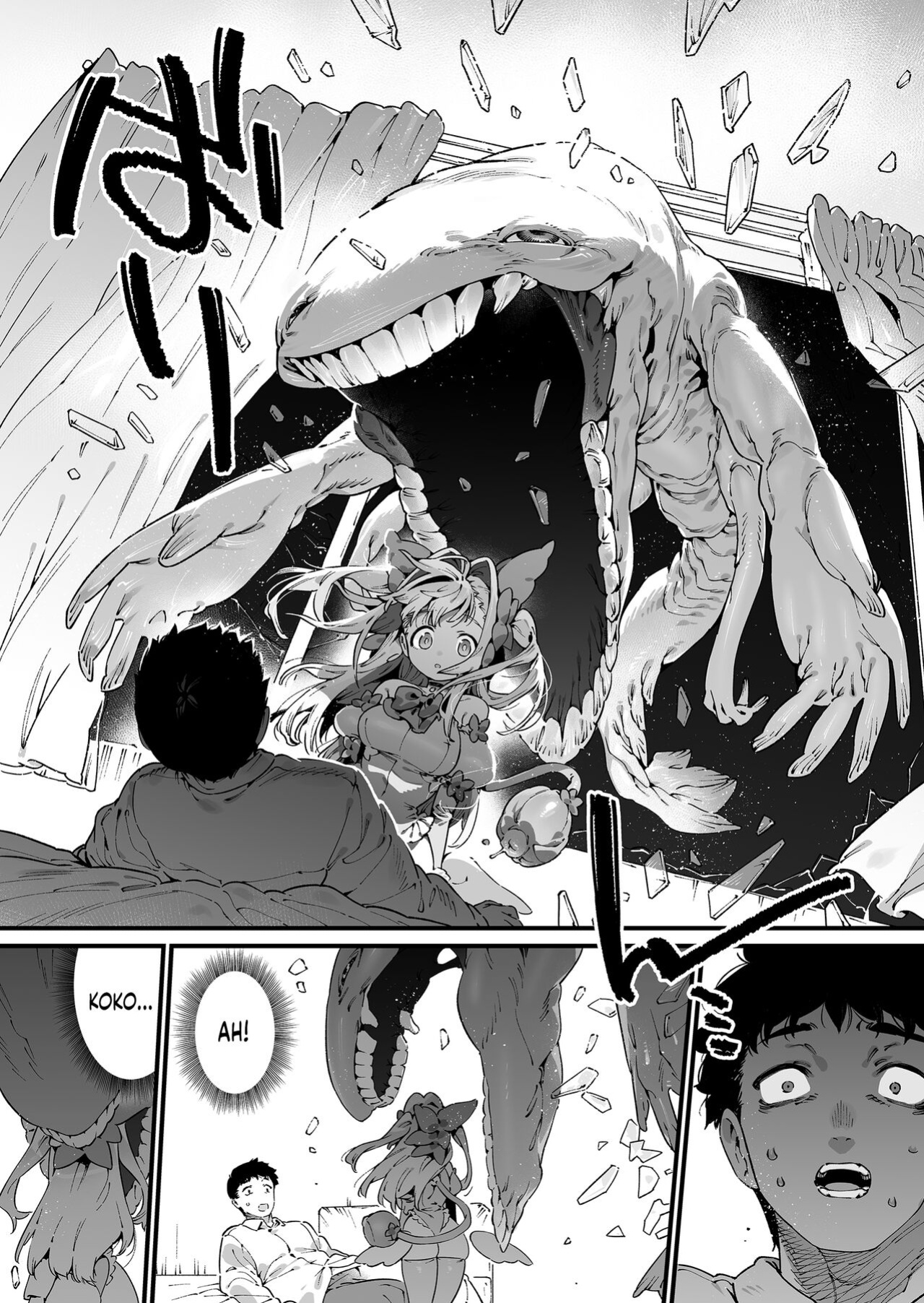[Gyuutan Teishoku e no Koi] Mahou Shoujo wa Oji-san o Te ni Ireru | The Magical Girl Obtains Her Uncle [Sonarin迫]