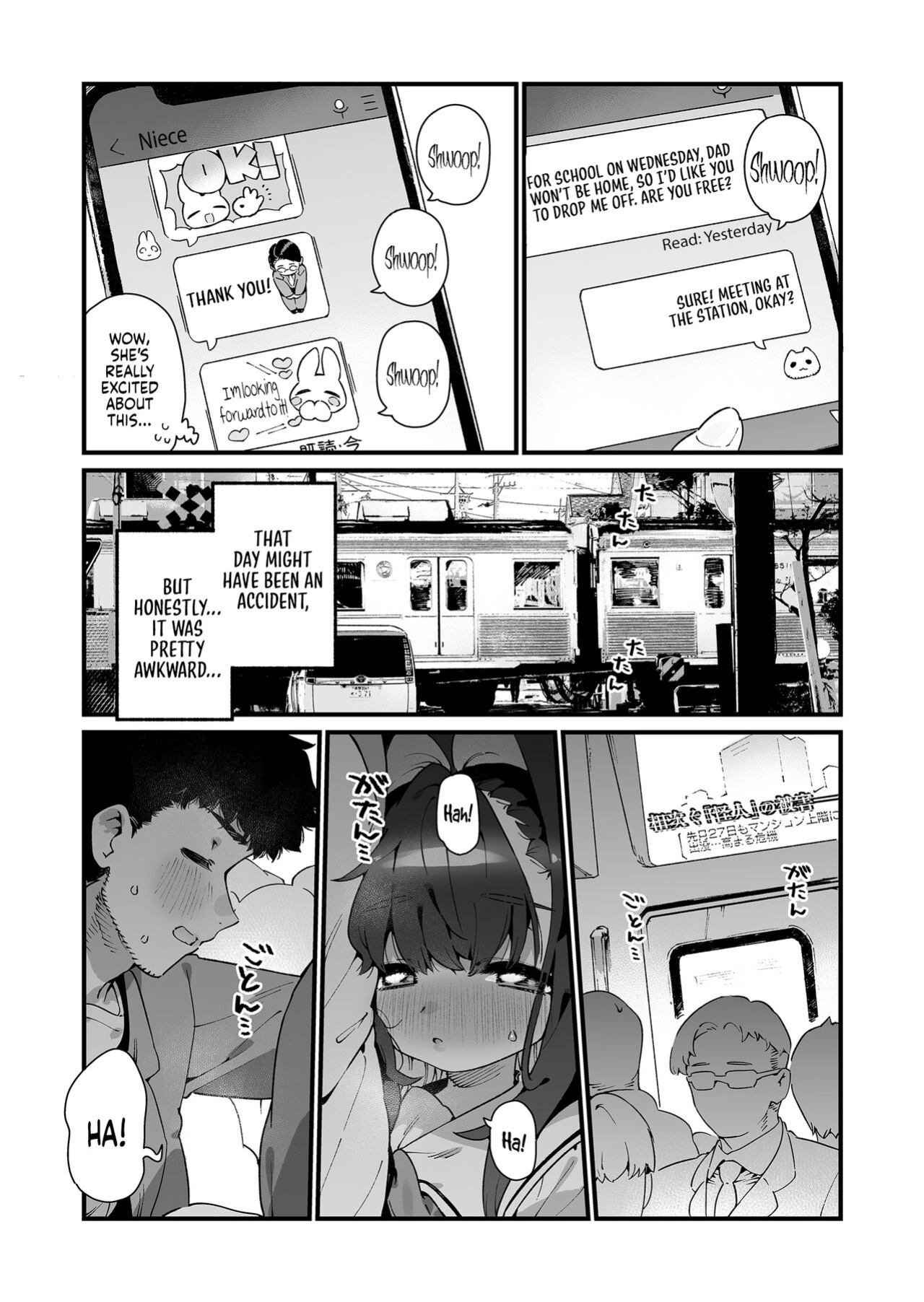 [Gyuutan Teishoku e no Koi] Mahou Shoujo wa Oji-san o Te ni Ireru | The Magical Girl Obtains Her Uncle [Sonarin迫]