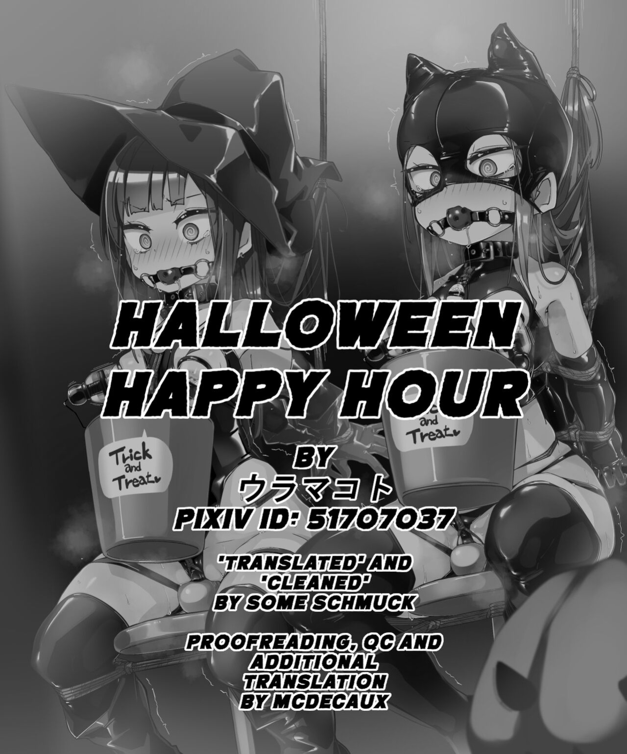 [ura_macoto] Halloween Happy Hour (Halloween Cosplay Weight Neglect punishment)