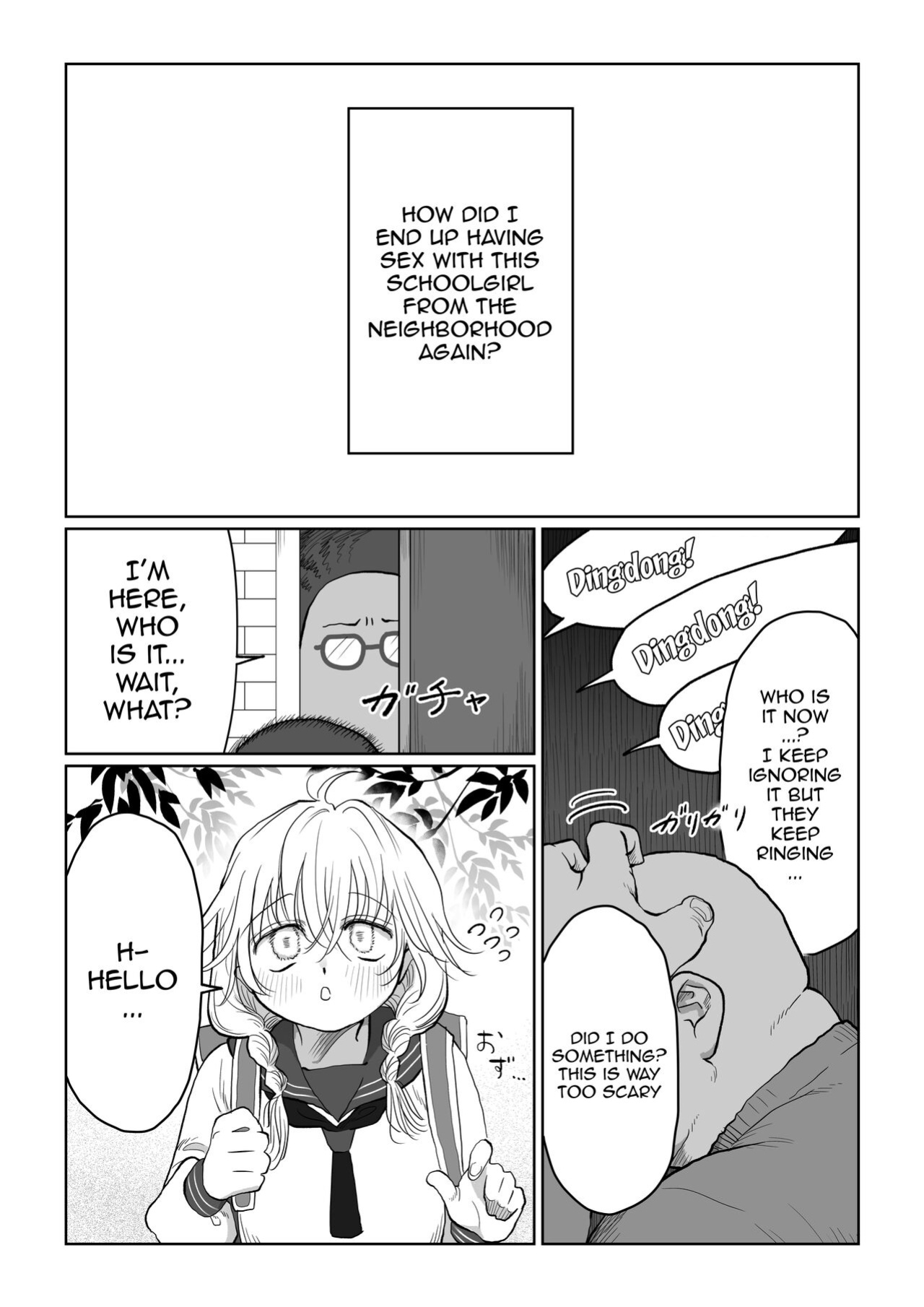 [Nanahara Mitsuru] Ojisan ga Muchikko ni Ecchi na Koto o Oshieru Hanashi Joukan | An Old Man Teaching An Ignorant Girl All About Sex - First Part