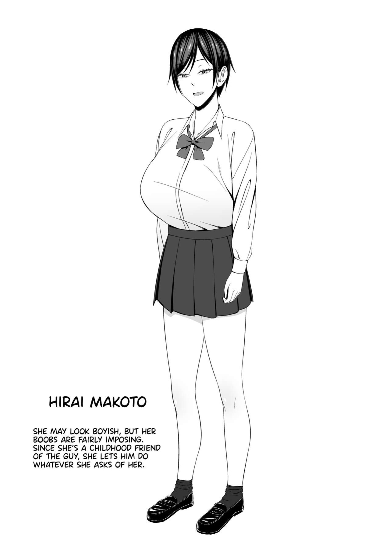 [SmallGift (Muo)] Kyonyuu de Boyish Osananajimi no Kanojo to Pakoritai! | I Want to Fuck My Busty, Boyish Childhood Friends!