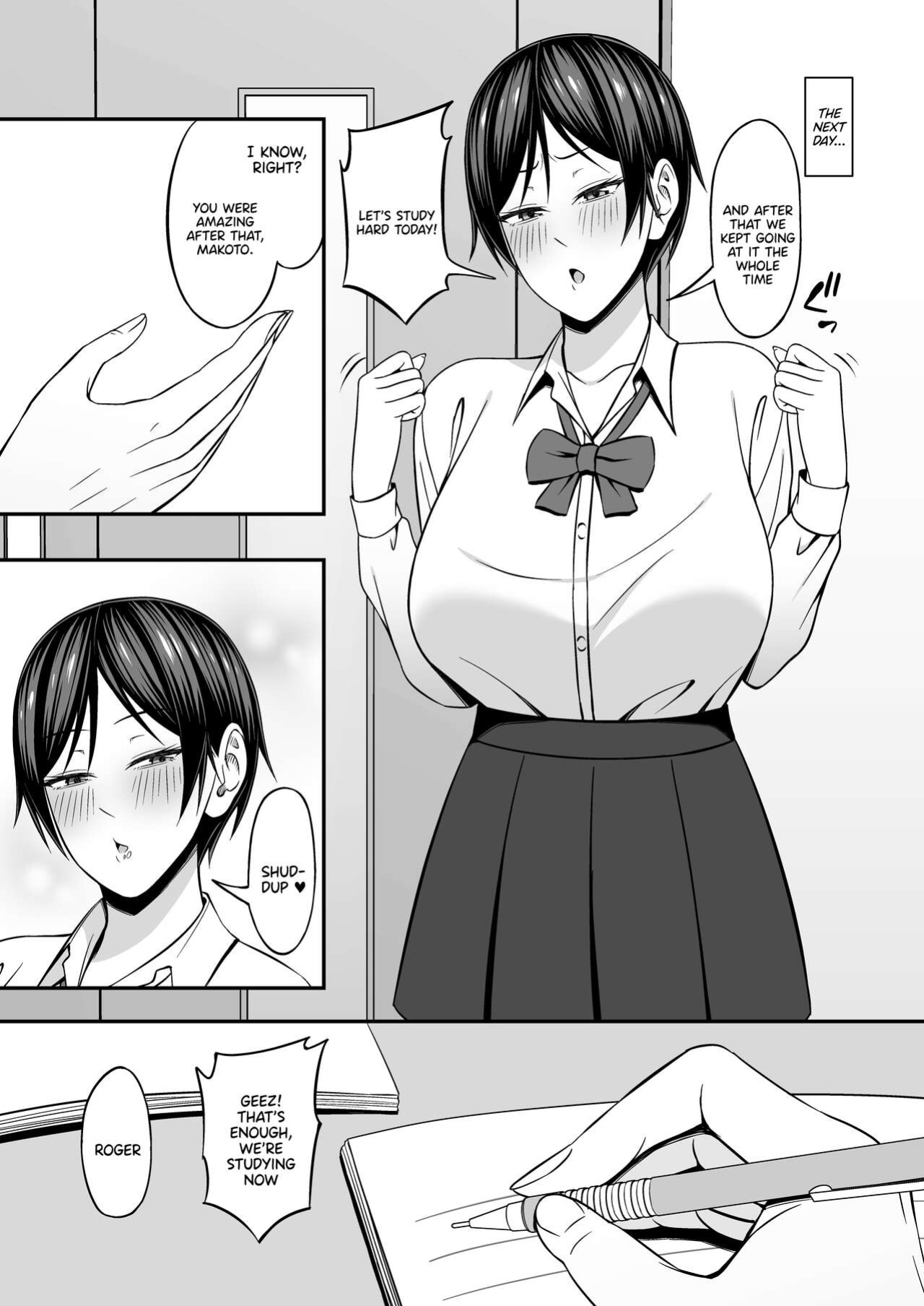 [SmallGift (Muo)] Kyonyuu de Boyish Osananajimi no Kanojo to Pakoritai! | I Want to Fuck My Busty, Boyish Childhood Friends!