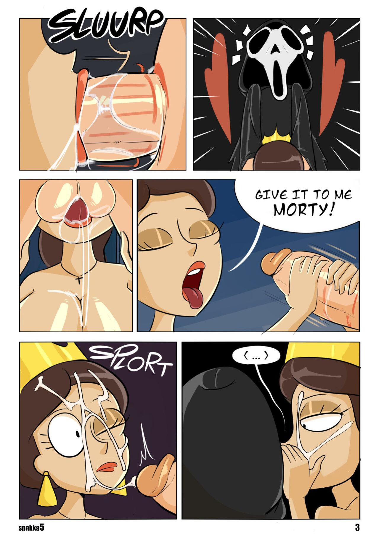 [Spakka] Halloween Special (Rick and Morty)