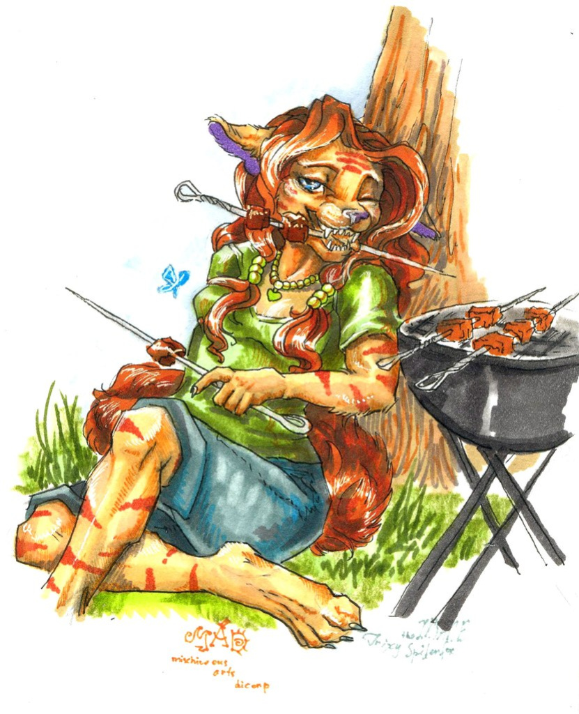 Artist Trixy The Spiderfox