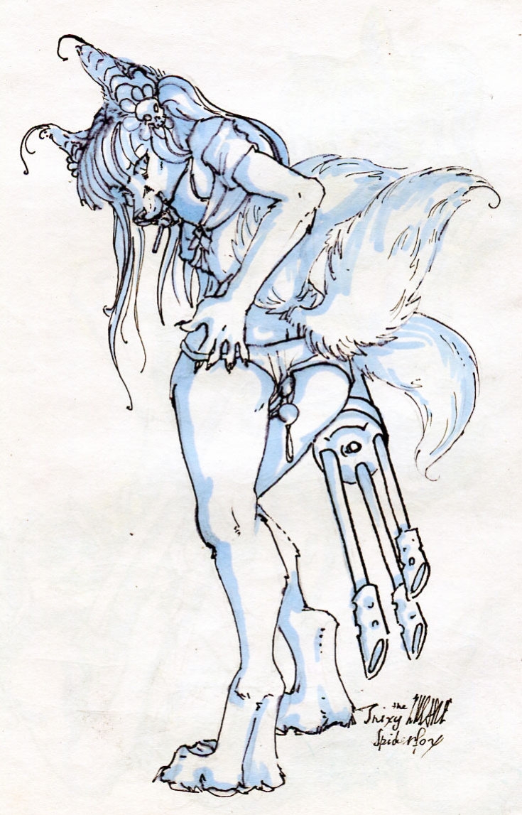 Artist Trixy The Spiderfox