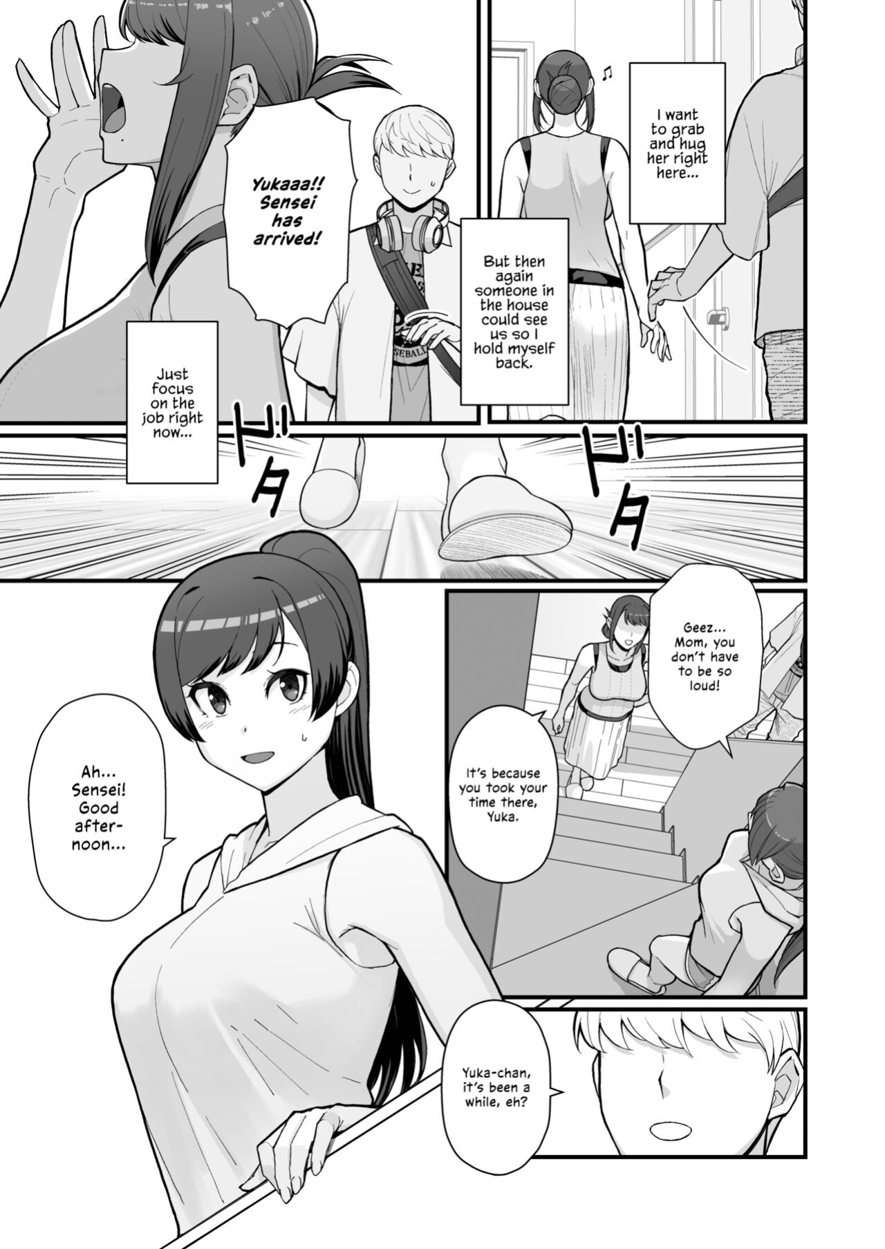 Kayoudou (Matsuka)] Hitozuma no Jitaku ni Hakuchuu Houmon Suru Hon [Vivid Rabbit Translation]
