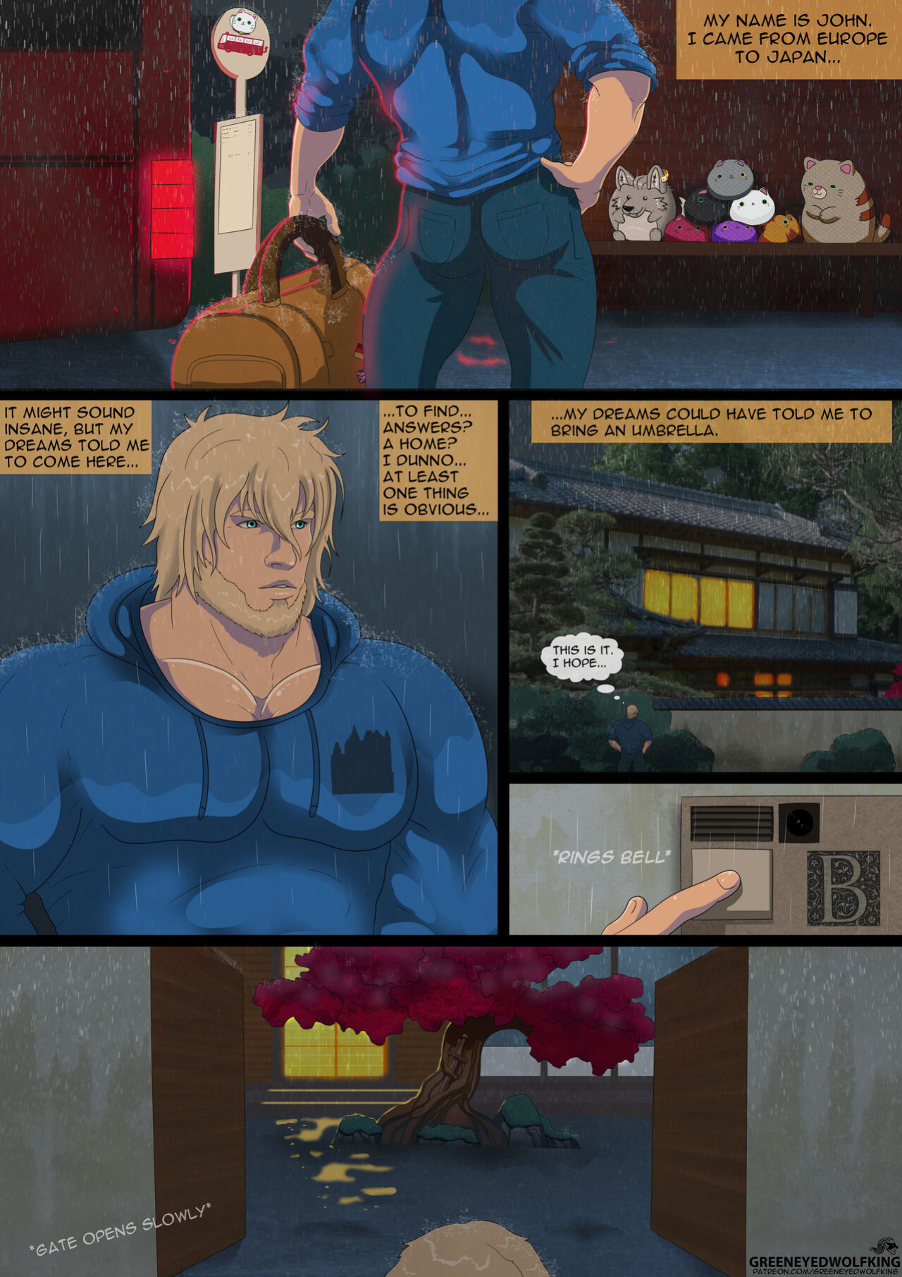 [Greeneyedwolfking] Knights in Japan