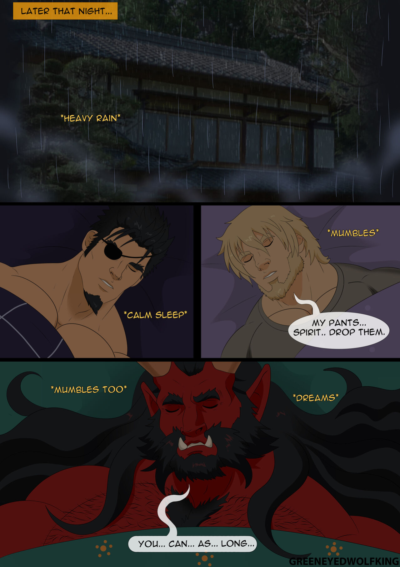 [Greeneyedwolfking] Knights in Japan