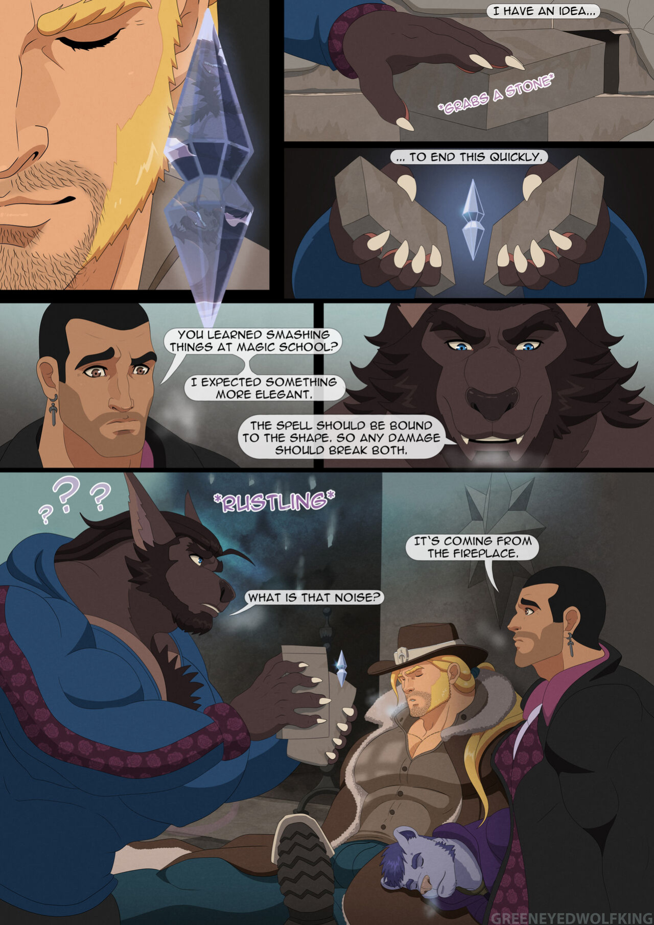 [Greeneyedwolfking] Moon Detective
