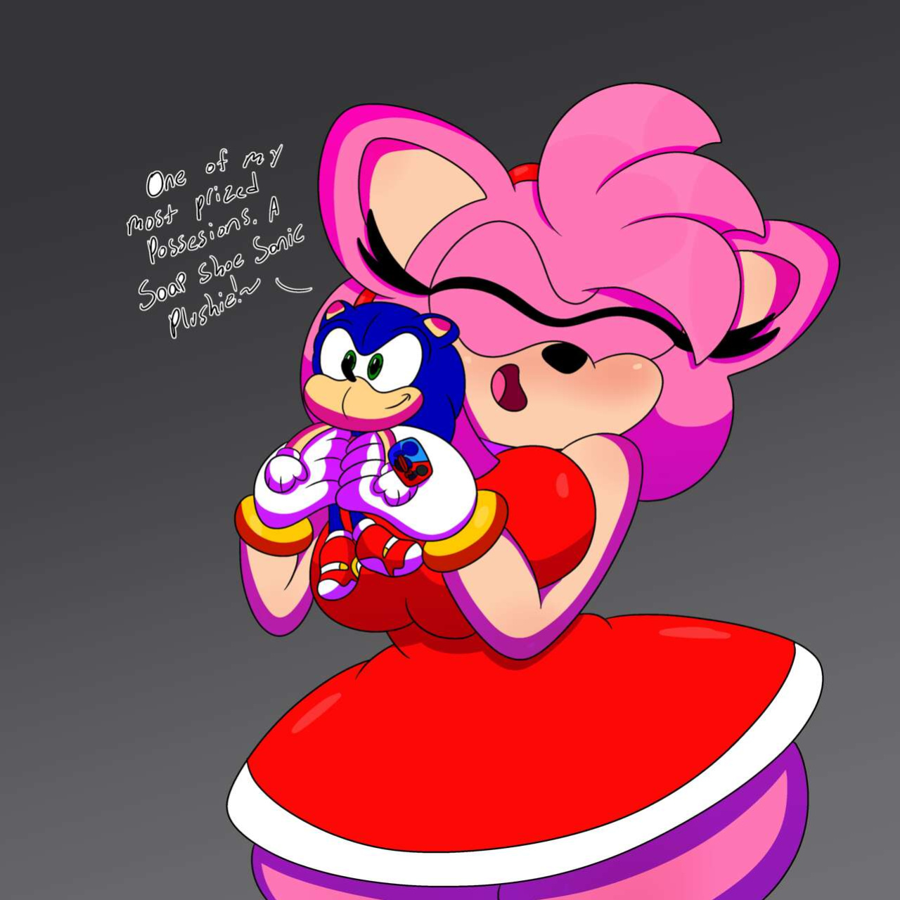 [3BArts] Amy Rose (Sonic the Hedgehog)