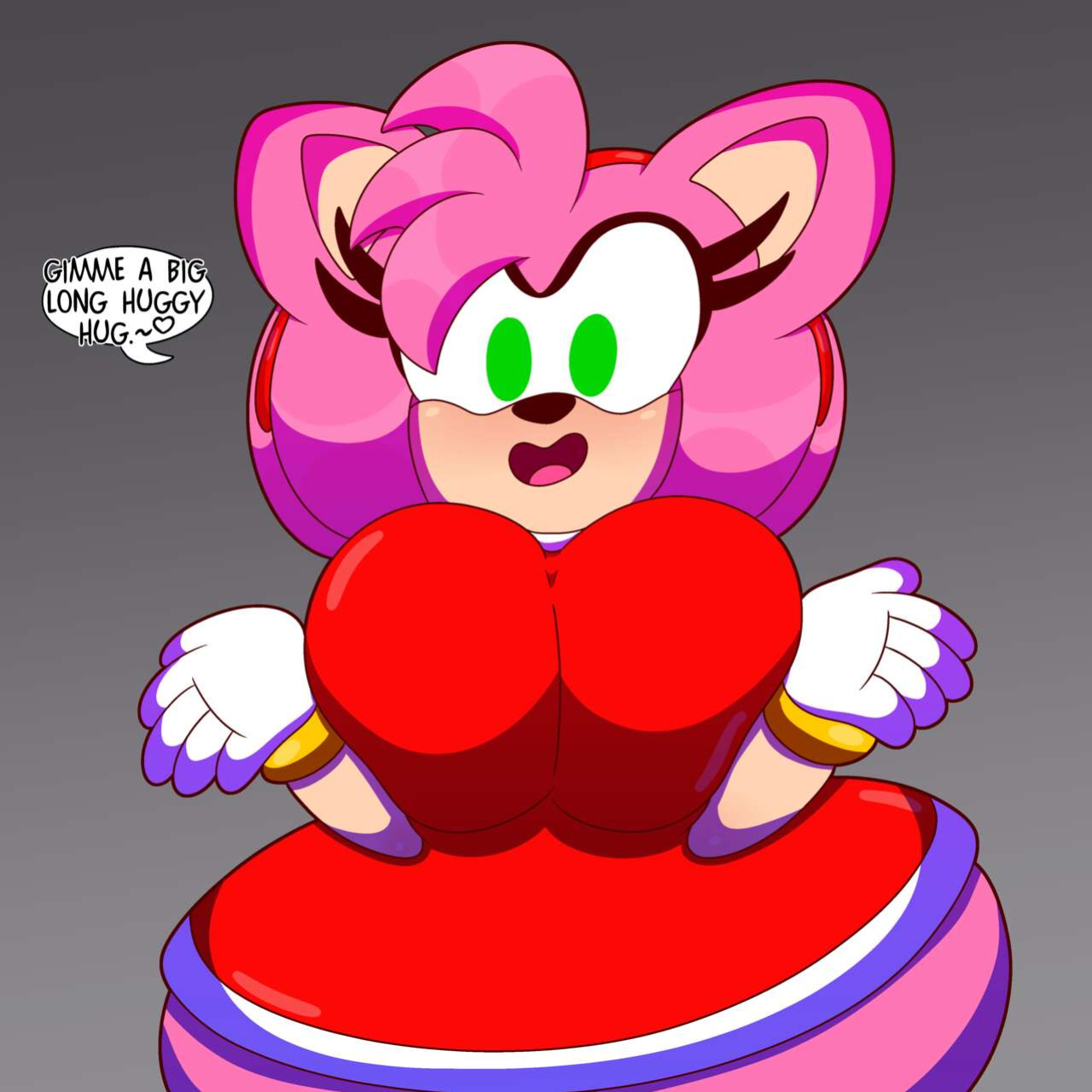 [3BArts] Amy Rose (Sonic the Hedgehog)