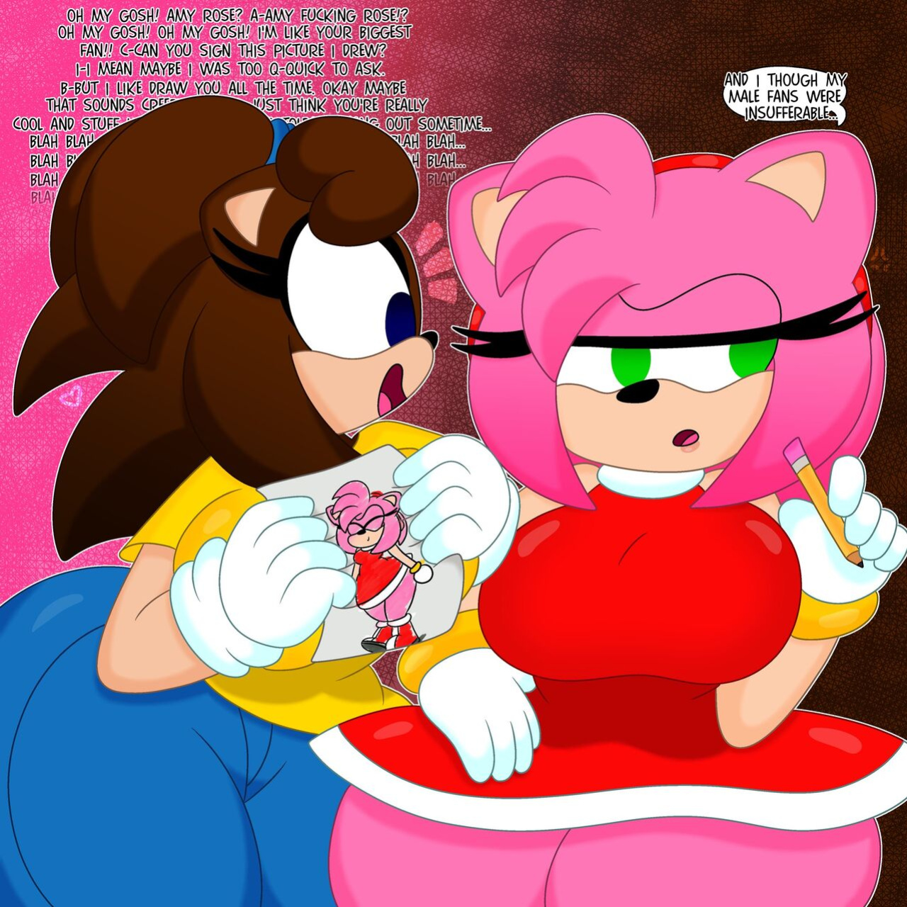 [3BArts] Amy Rose (Sonic the Hedgehog)