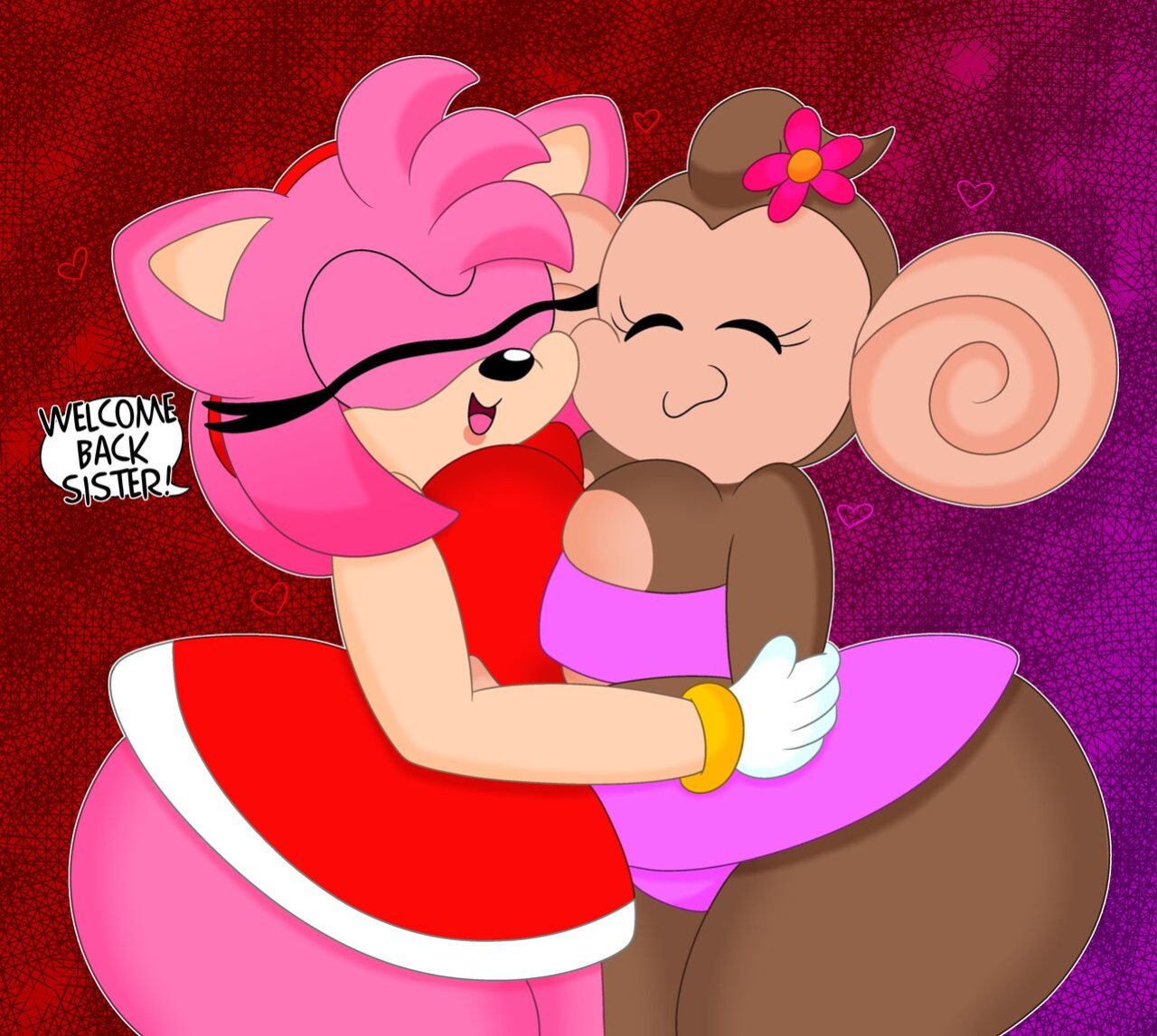 [3BArts] Amy Rose (Sonic the Hedgehog)