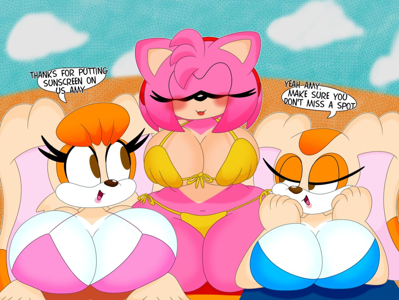 [3BArts] Amy Rose (Sonic the Hedgehog)