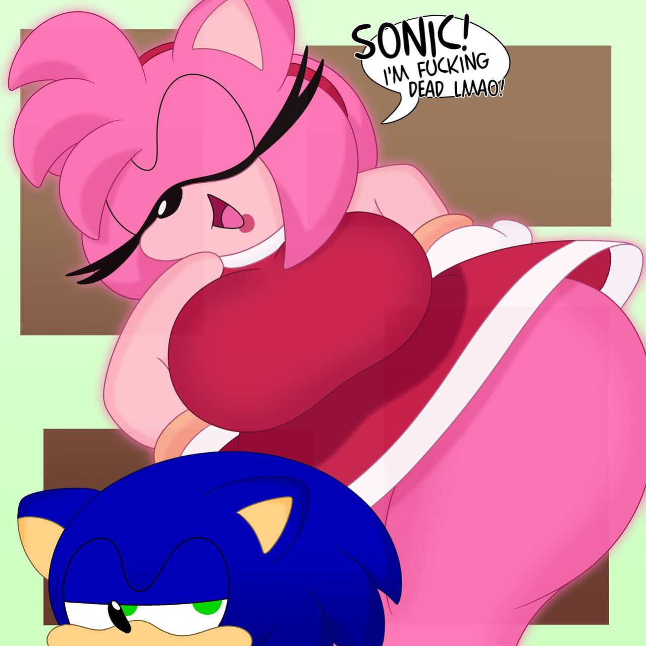 [3BArts] Amy Rose (Sonic the Hedgehog)