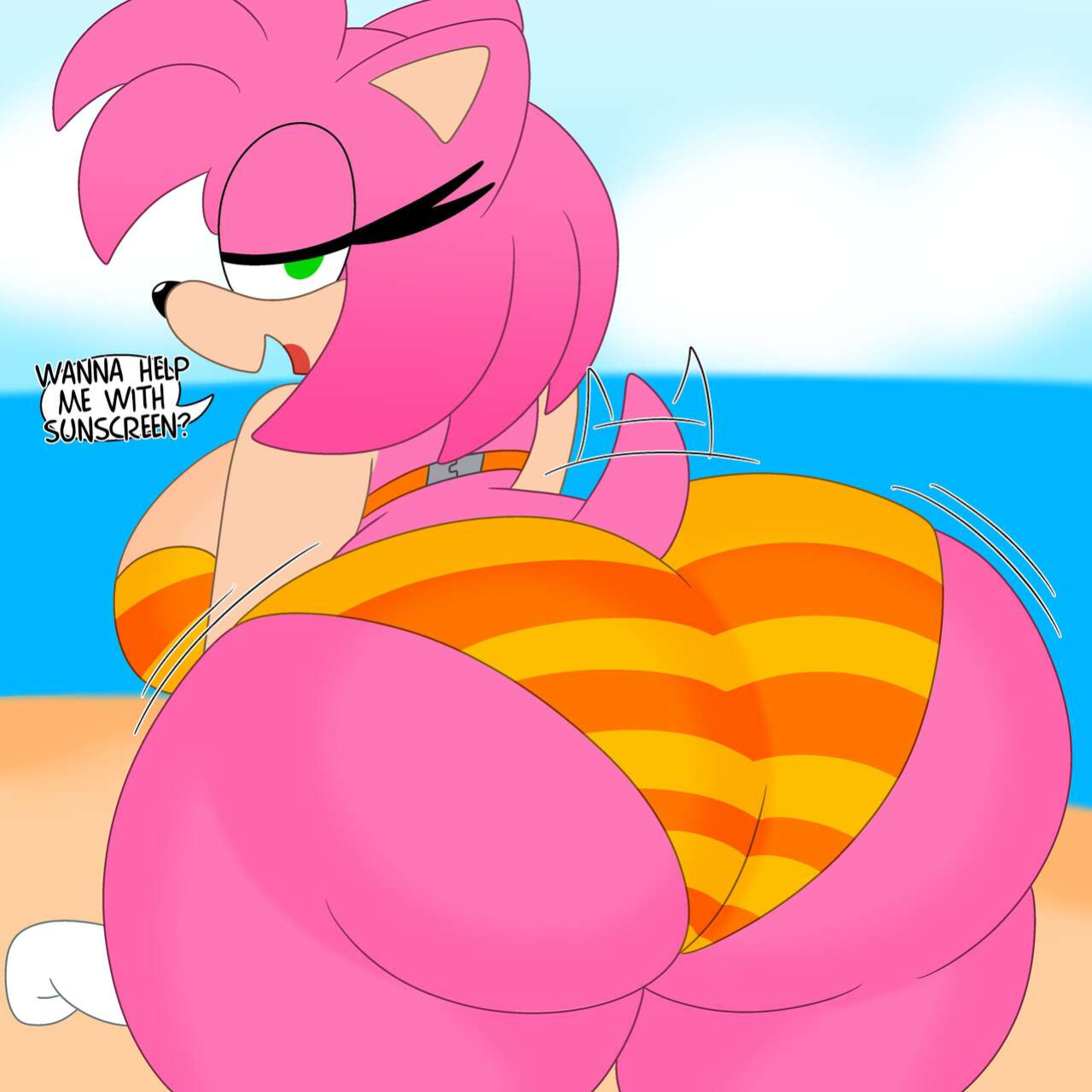 [3BArts] Amy Rose (Sonic the Hedgehog)