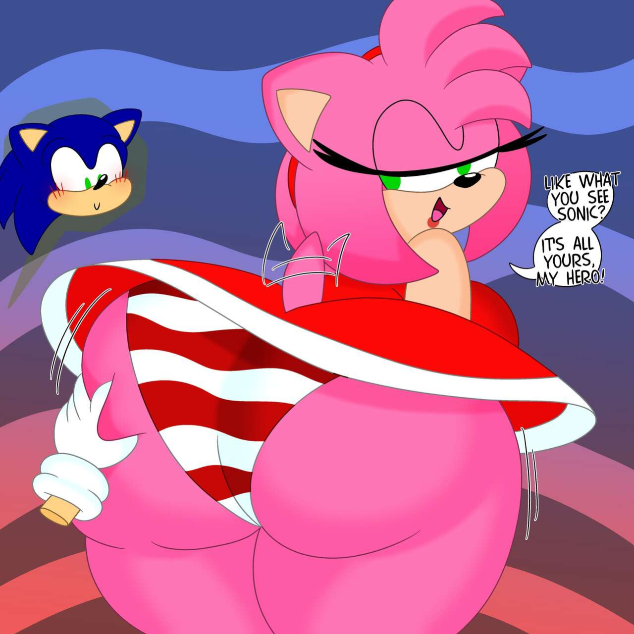 [3BArts] Amy Rose (Sonic the Hedgehog)