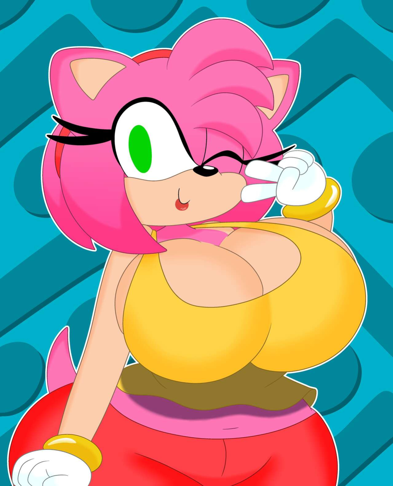 [3BArts] Amy Rose (Sonic the Hedgehog)