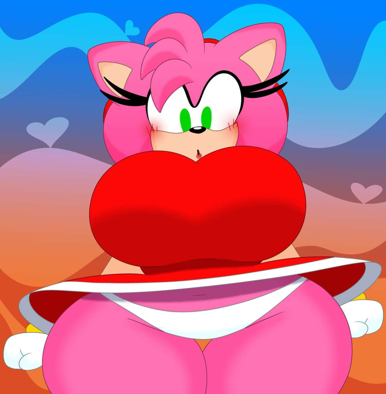 [3BArts] Amy Rose (Sonic the Hedgehog)