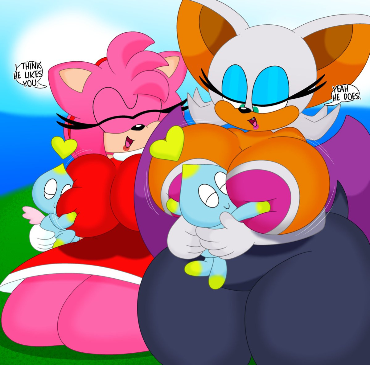 [3BArts] Amy Rose (Sonic the Hedgehog)
