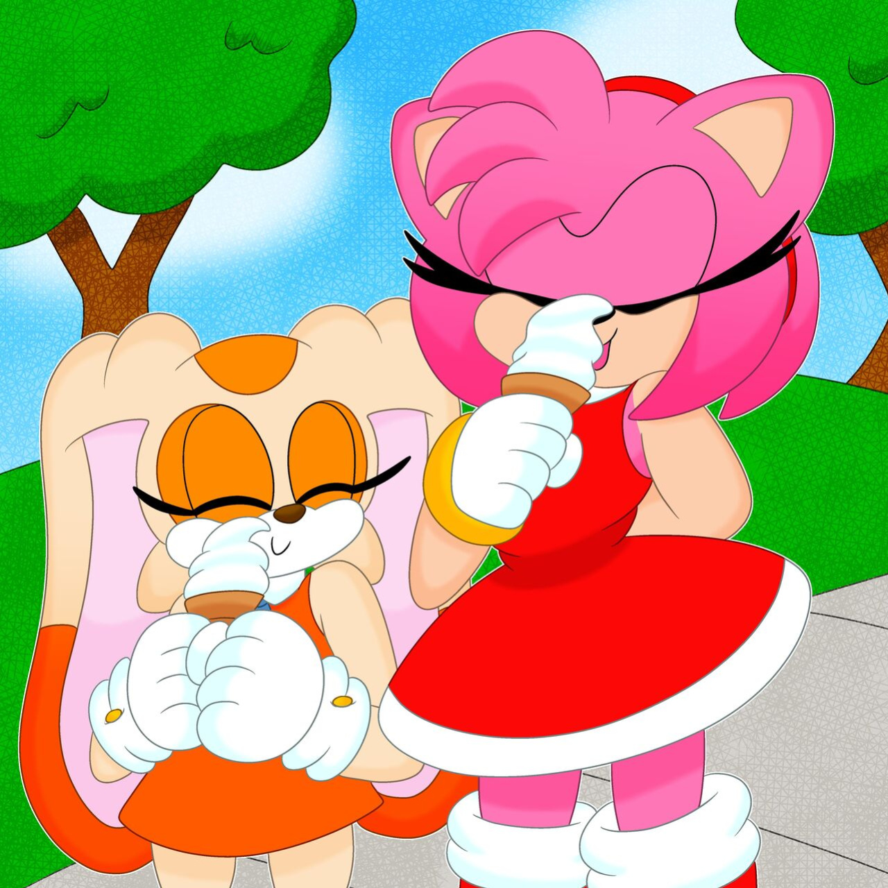 [3BArts] Amy Rose (Sonic the Hedgehog)