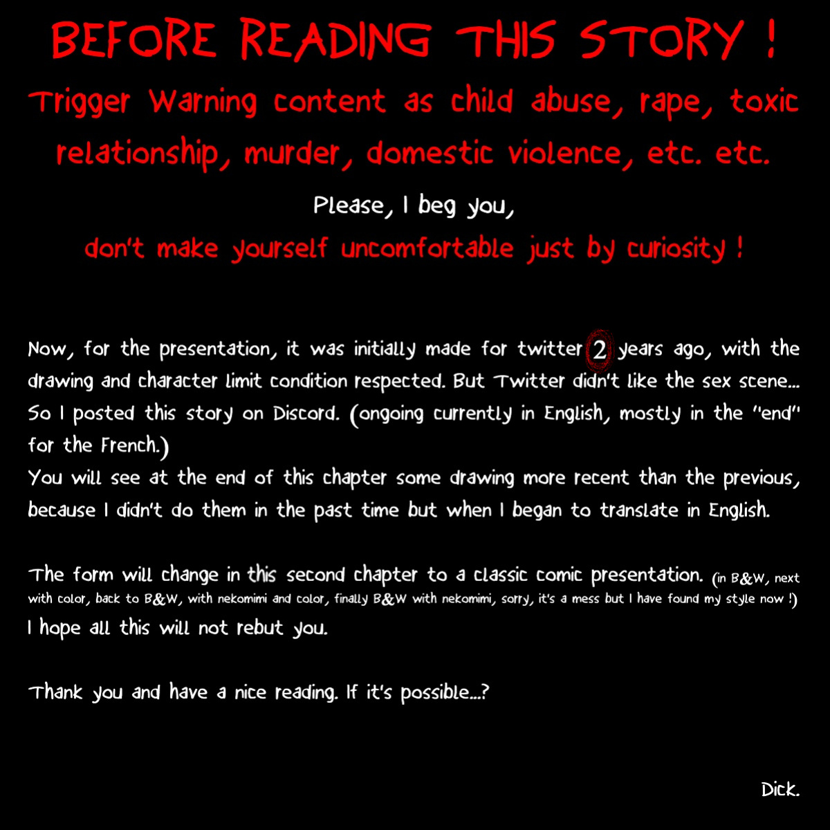 [Dick] Ways of Love part 2