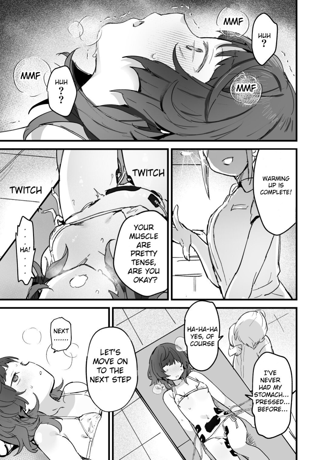 [Hachimitsu Teien (Hiragi Hanika)] Denryuu Massage nanka de Iku Wakenai janai desuka | I Don't Think an Electric Current Massage is Going to Make Me Cum [Stolenkaos]