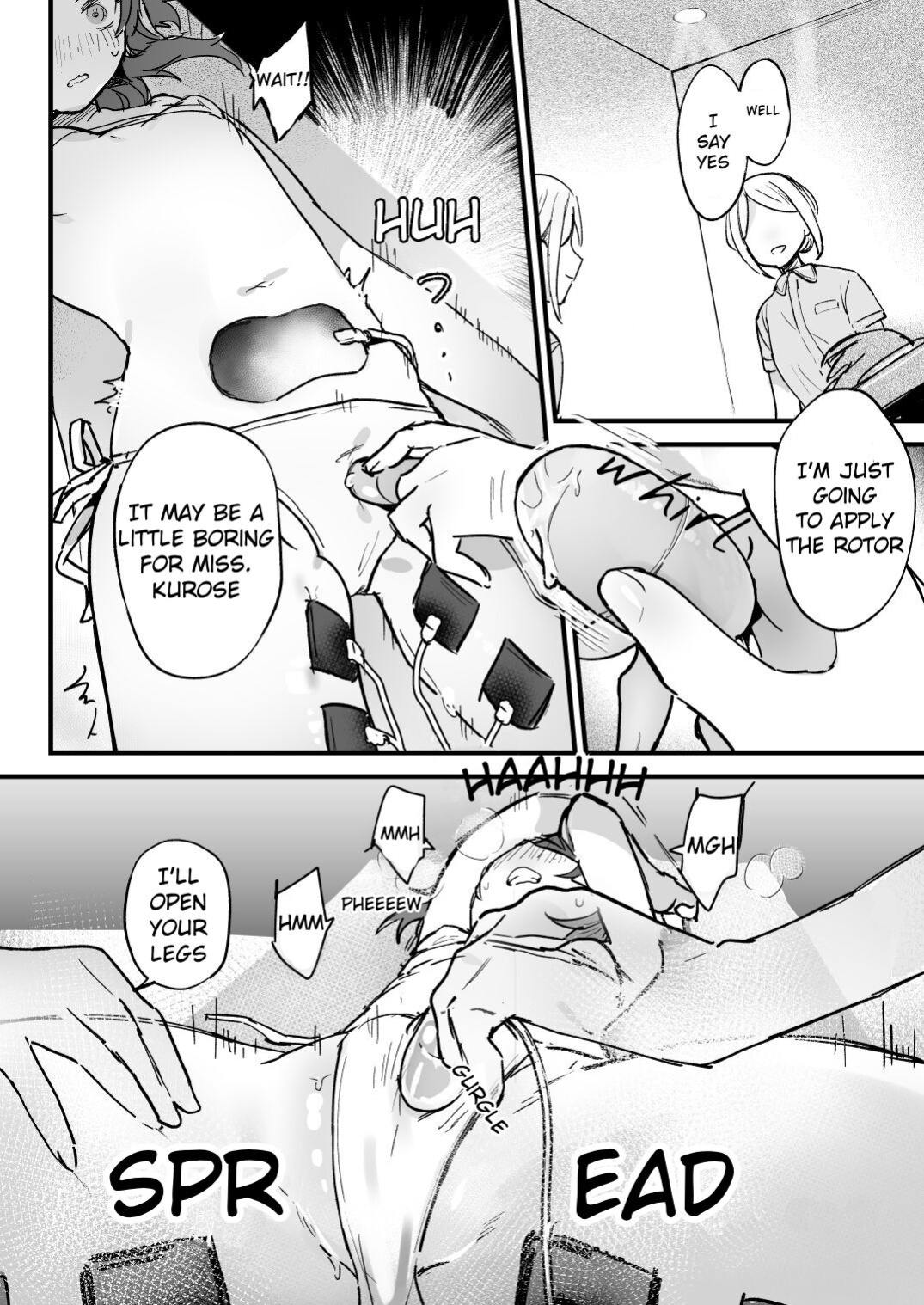 [Hachimitsu Teien (Hiragi Hanika)] Denryuu Massage nanka de Iku Wakenai janai desuka | I Don't Think an Electric Current Massage is Going to Make Me Cum [Stolenkaos]