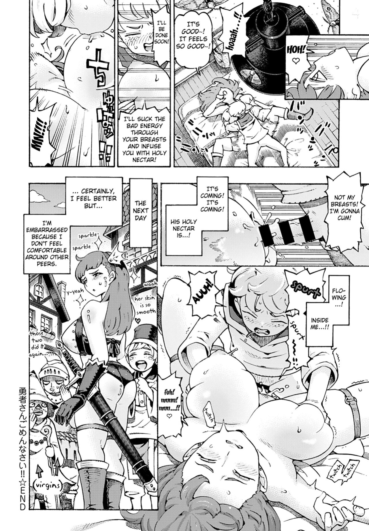 [Nishi Yoshiyuki] Yuusha-san Gomennasai!! - I'm Sorry!! My Master!! | I'm Sorry, My Heroine!! (COMIC Anthurium 2021-08) [Fated Circle]