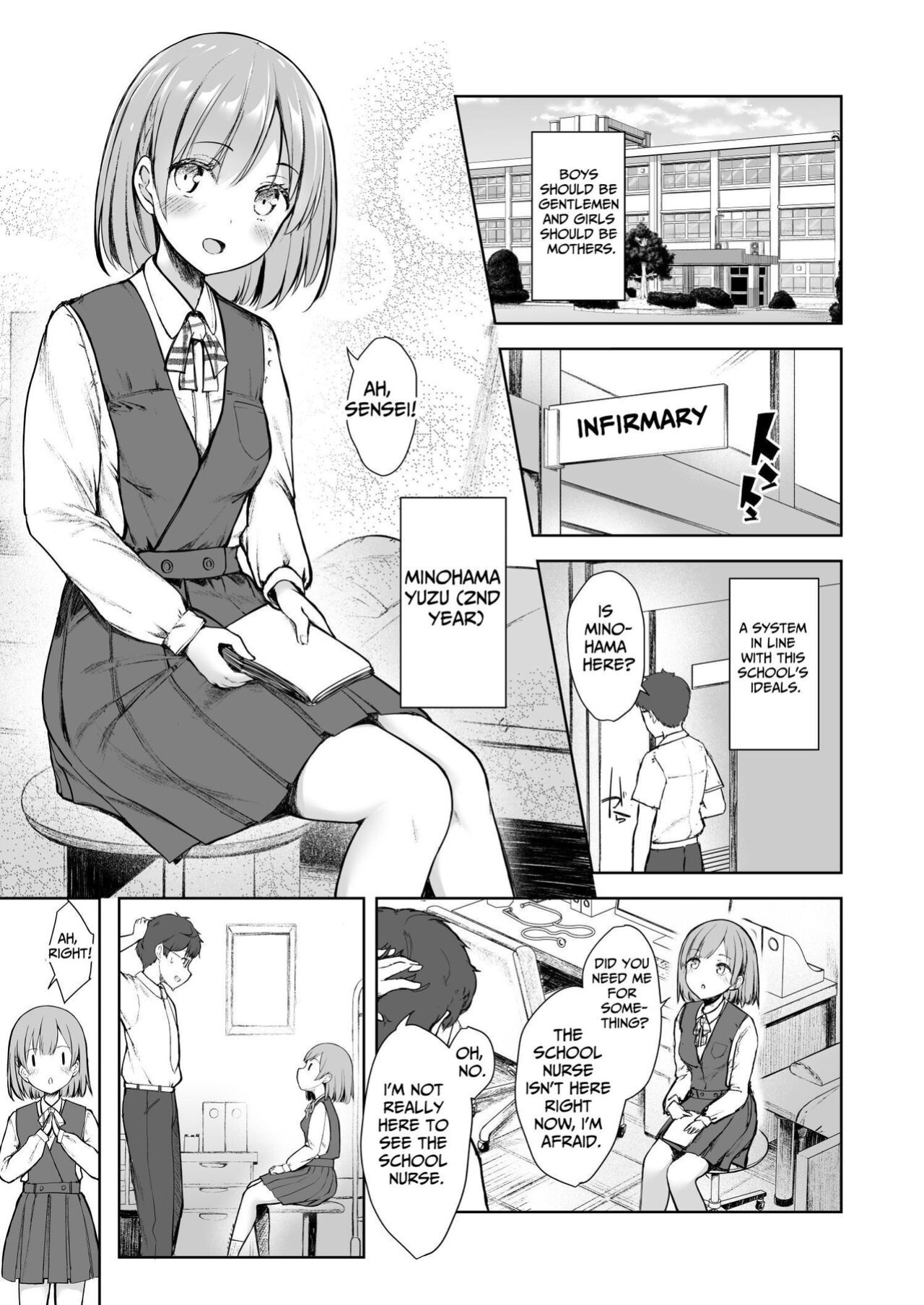 [Okamai Naku (Dekochin Hammer)] Mama Class ~Sakuragawa Chuutoubu Tokubetsu Boshi Class~ | Mama Class ~Sakuragawa Academy's Special Class for Mother and Son~ [tsuyoshi]