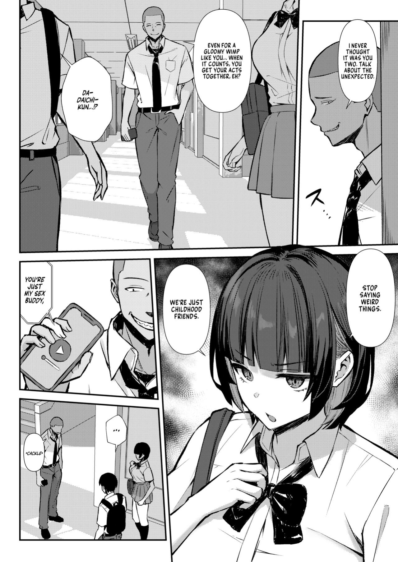 [Niku to Gohan] Osananajimi wa Honki Koubi de NTRreru [Vivid Rabbit Translation]