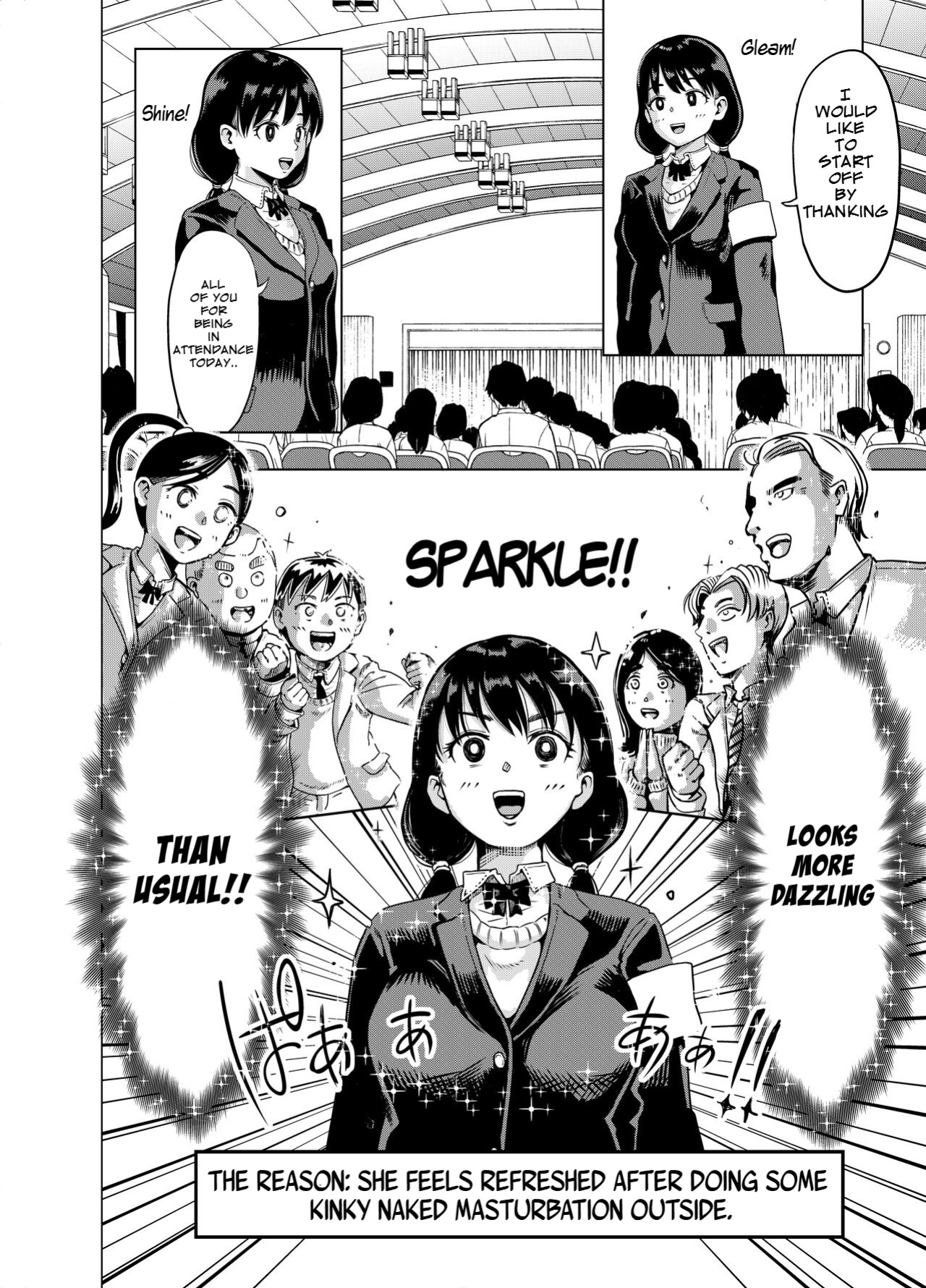 [Rokujyou (Rokujyou, omugi)] Kaichou yo Kaichou tare!! | The Student Council President is a Perverted Bitch!!