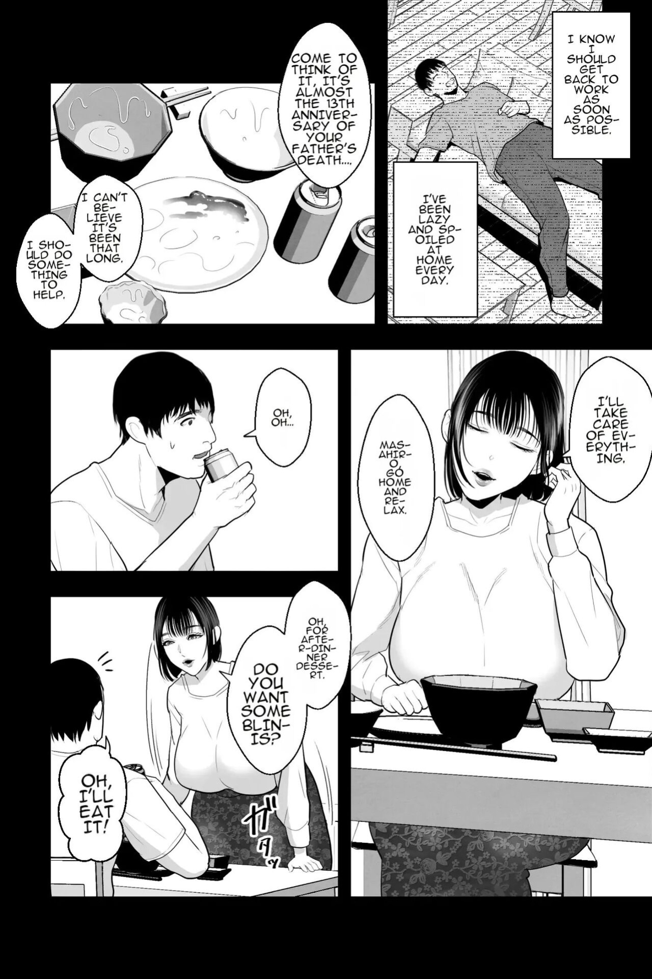 Reverting to the Womb: As a NEET, I'm Healed by Making Sweet, Creamy Love with My Busty Mother [ENGLISH] [AutobotsTL]