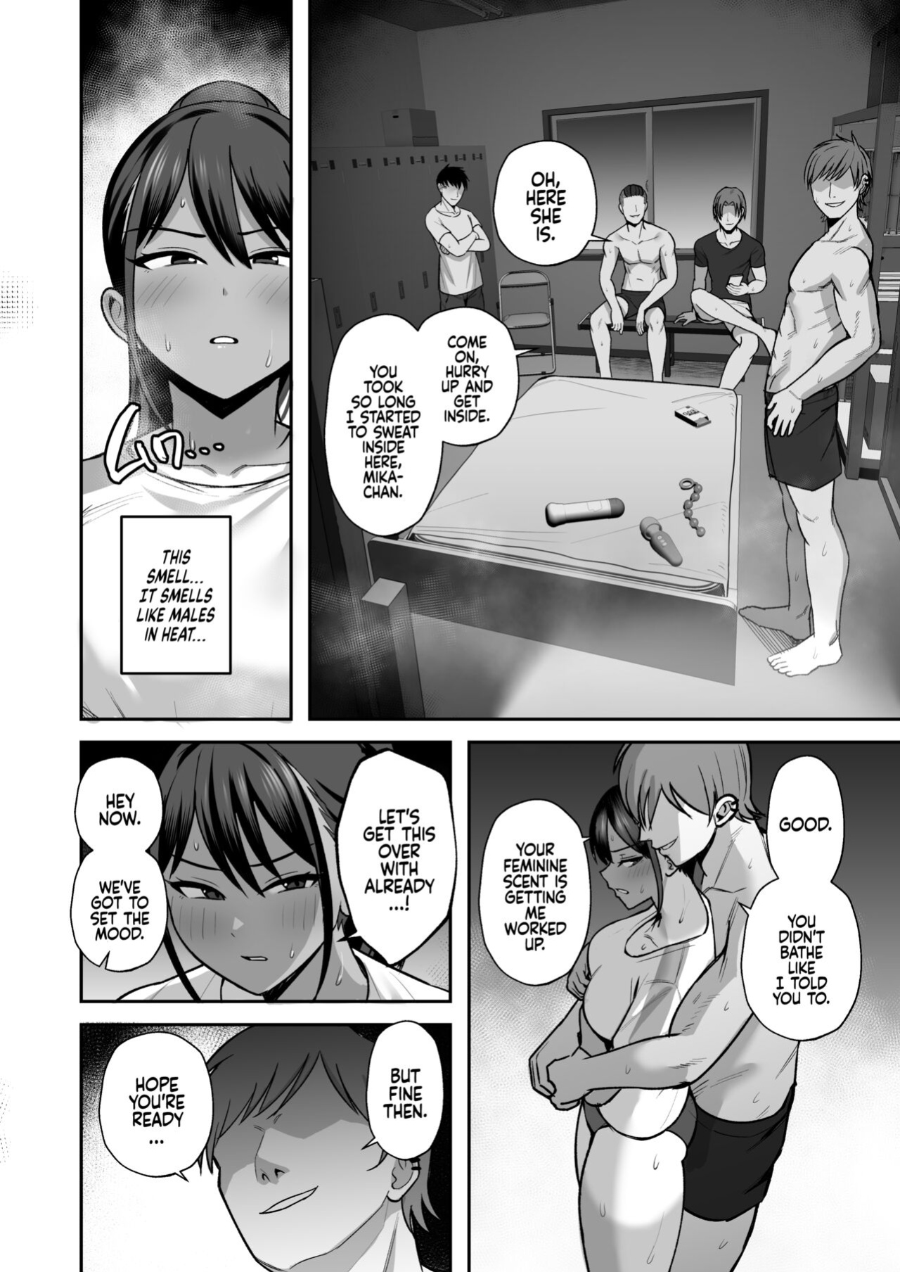 [Eat in (Toin)] Rikujoubu Buchou, Yankee-tachi ni Otosareru | The Captain of the Track and Field Club Surrenders to a Bunch of Delinquents [Coffedrug]
