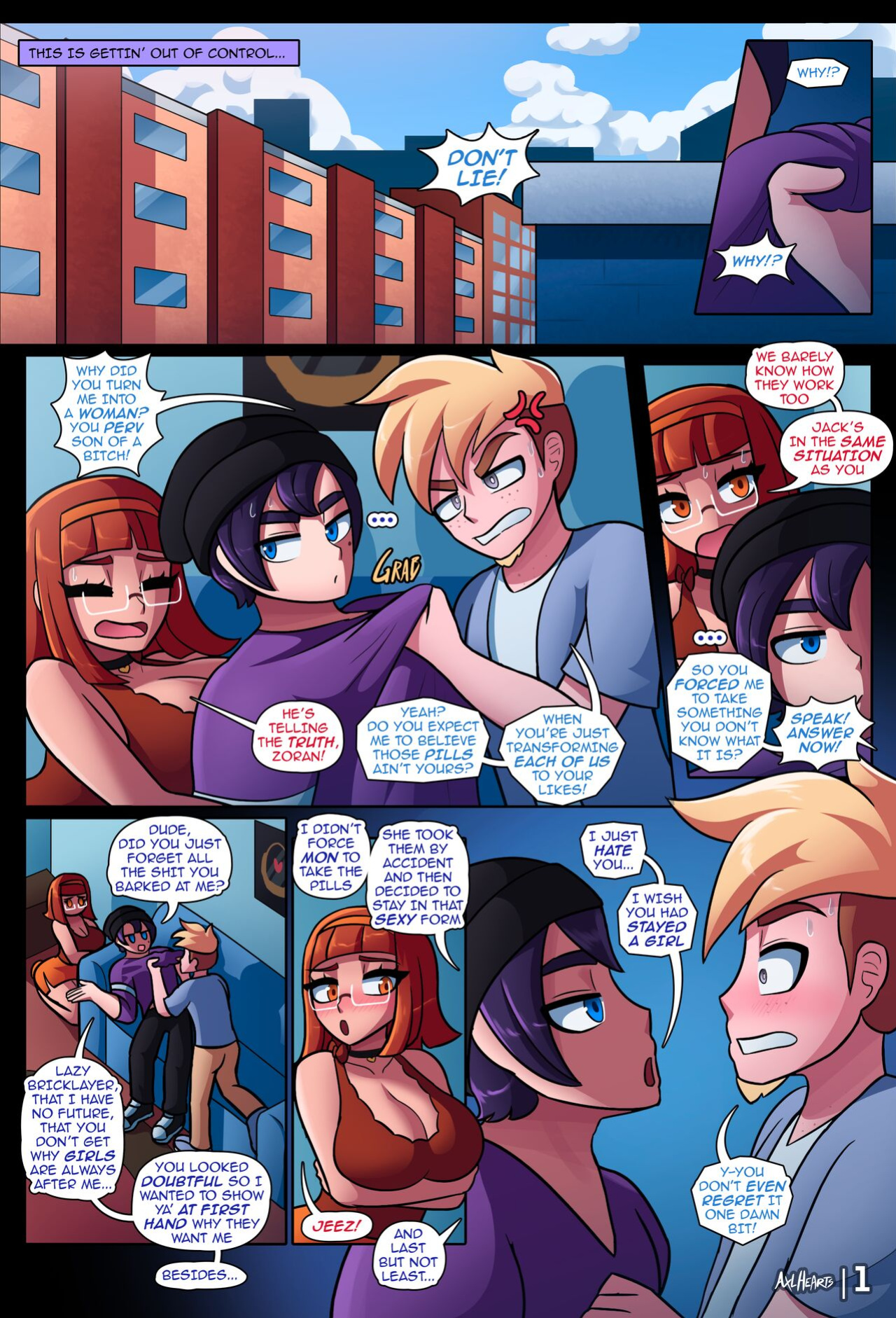 [AxlHearts] Drunken Gal Vol. 7: Treats