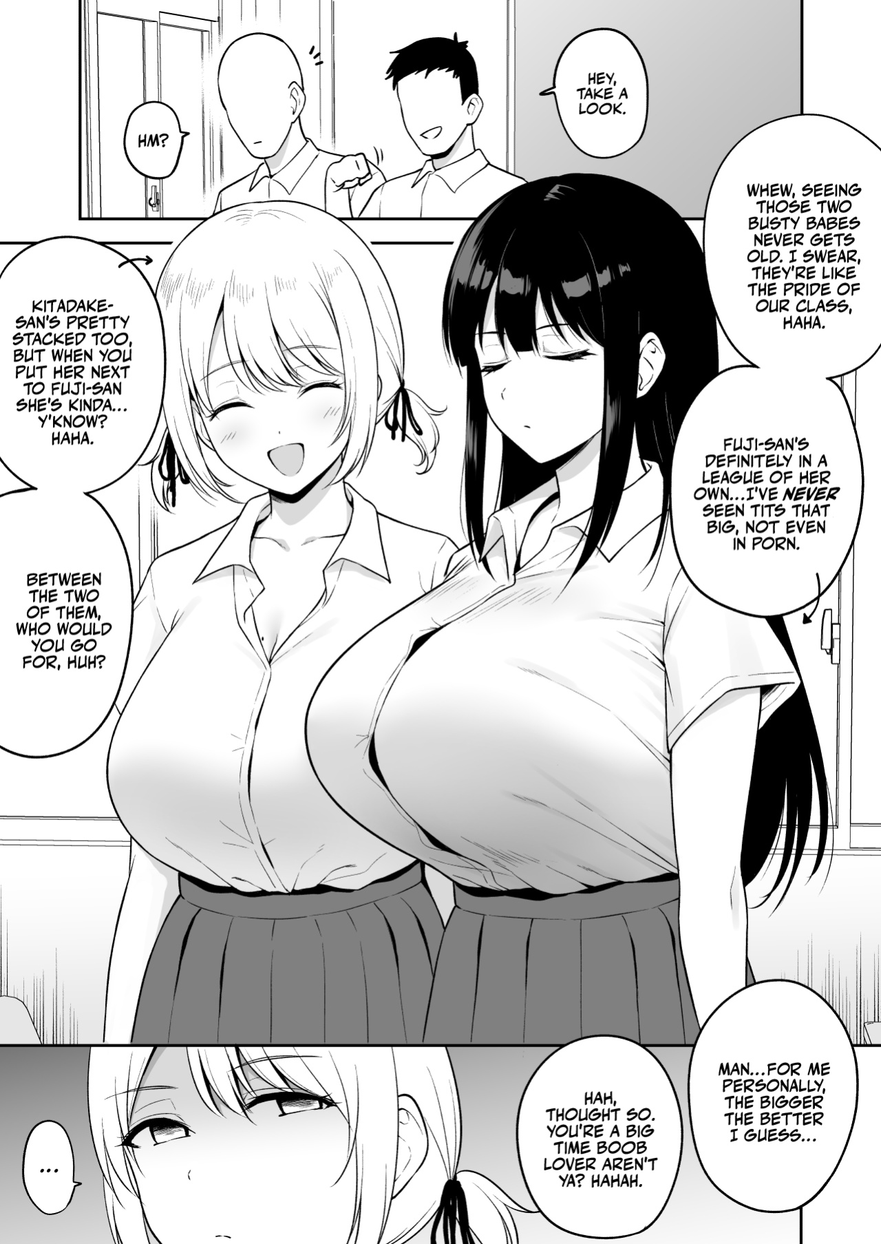 [Yue] Class de Nibanme ni Oppai ga Ookii Onna Tomodachi | Female Friend with the Second Biggest Boobs in Class [korafu]