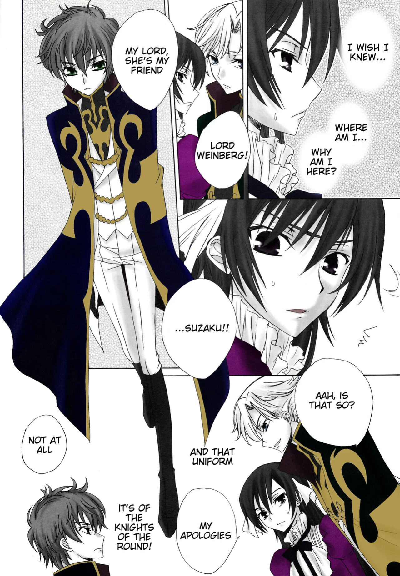 (HaruCC13) [Max & Cool (Sawamura Kina)] Dolce Rose (Code Geass: Lelouch of the Rebellion) Colored