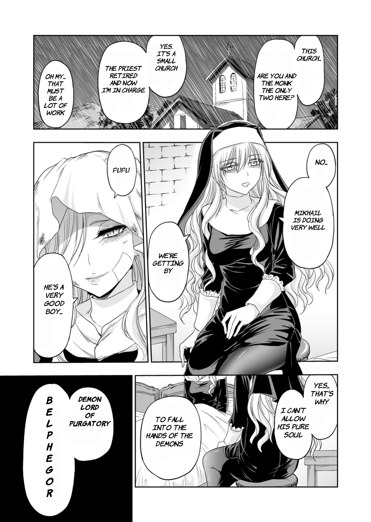 [Palace Inubousaki (Sister Maria Rosetta)] Paradise Lost ~Saint Fallen Into Immorality~ [GhostieTLs]