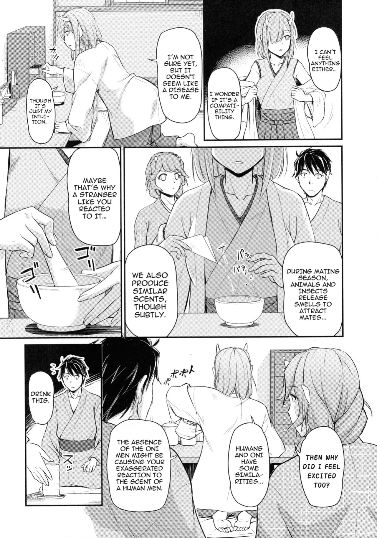 [Urase Shioji] Oni Harame Kijo Mura ni Mayoikonda Otoko no Hanashi Ch. 3