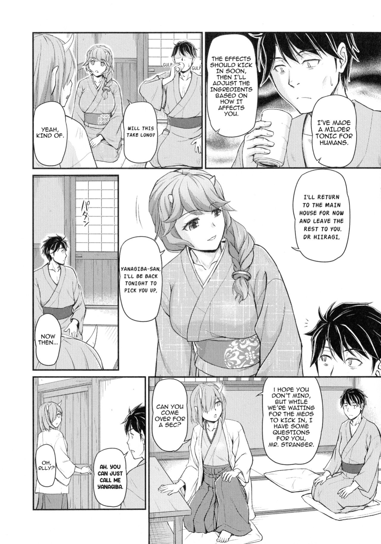 [Urase Shioji] Oni Harame Kijo Mura ni Mayoikonda Otoko no Hanashi Ch. 3