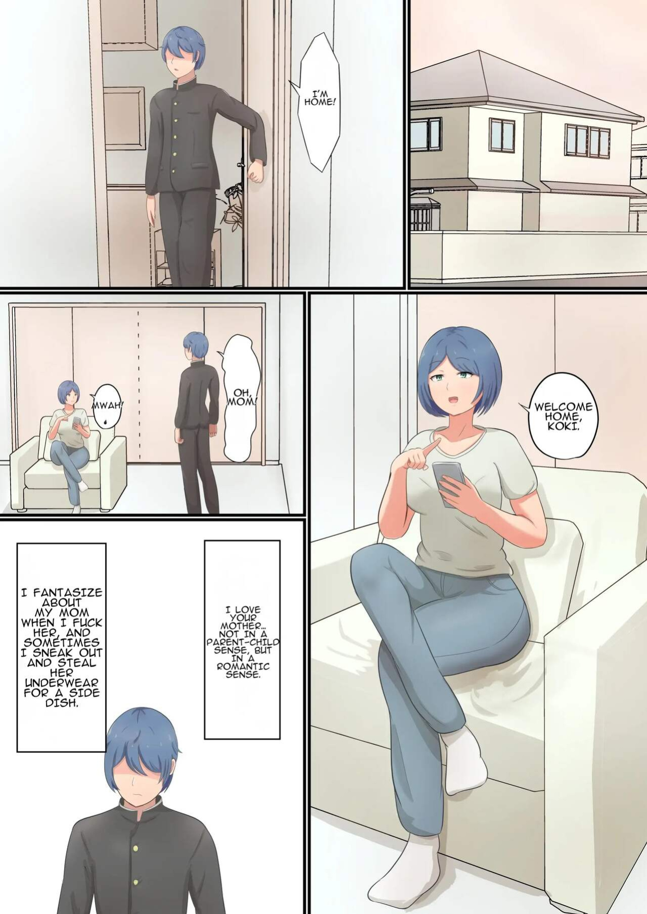 [Shirakumo Zen] Okaa-san ni Kokuhaku Shitara Zenbu Baretete Amaama Sex Sasete Kureta Hanashi [AutobotsTL]