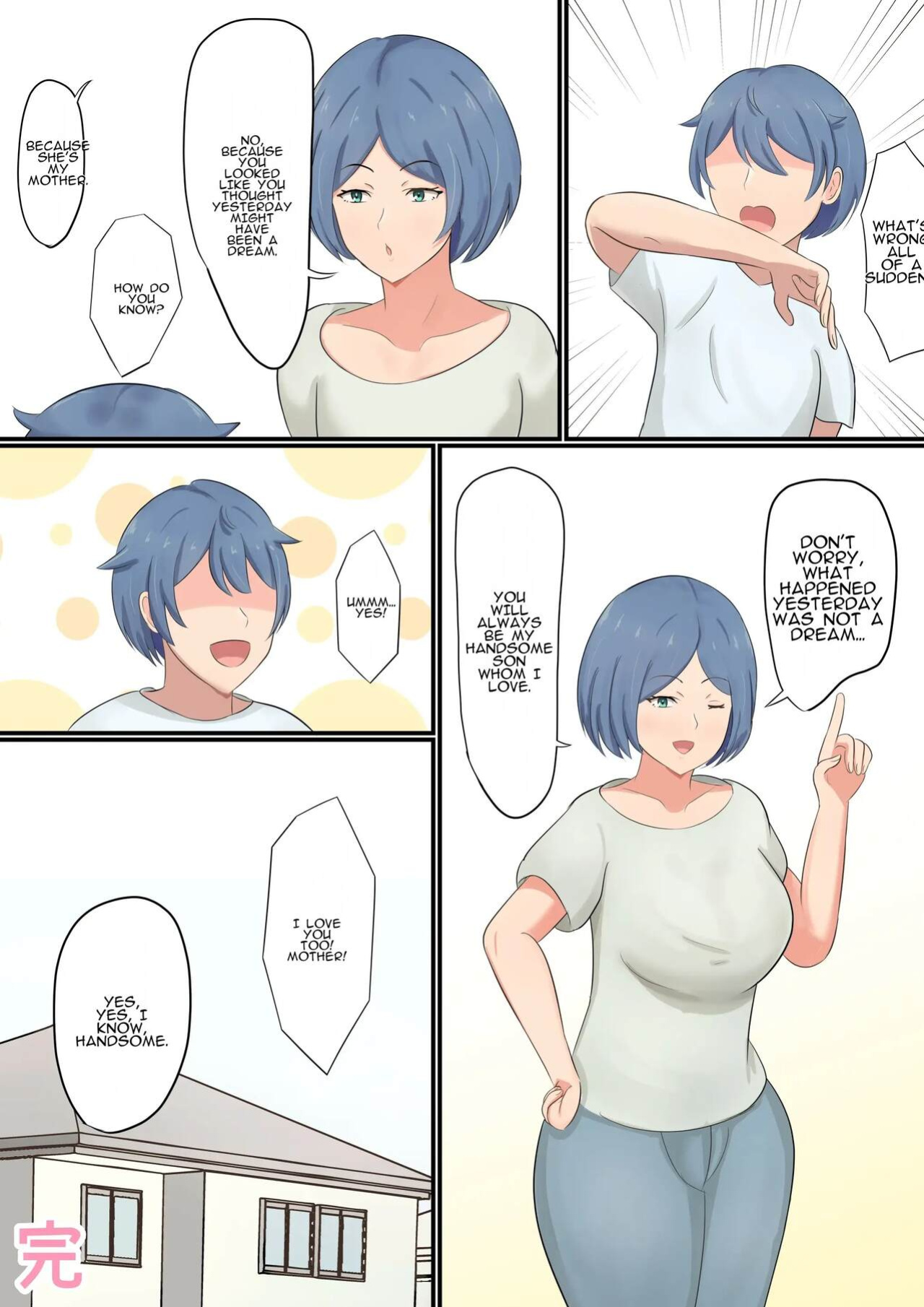 [Shirakumo Zen] Okaa-san ni Kokuhaku Shitara Zenbu Baretete Amaama Sex Sasete Kureta Hanashi [AutobotsTL]