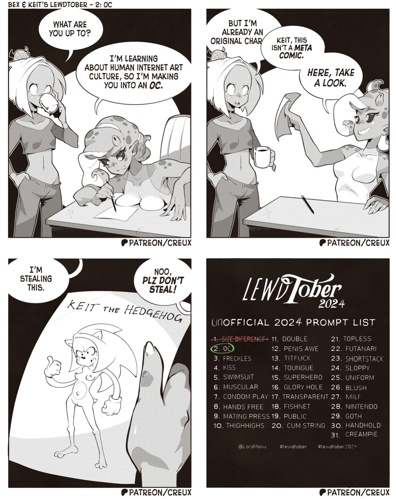 [Creux] Bex & Keit's Lewdtober 2024 (public)