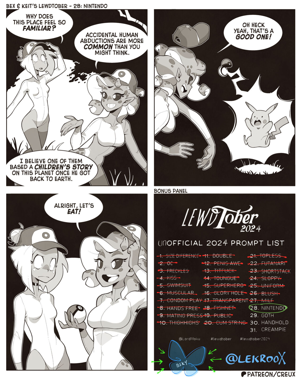 [Creux] Bex & Keit's Lewdtober 2024 (public)
