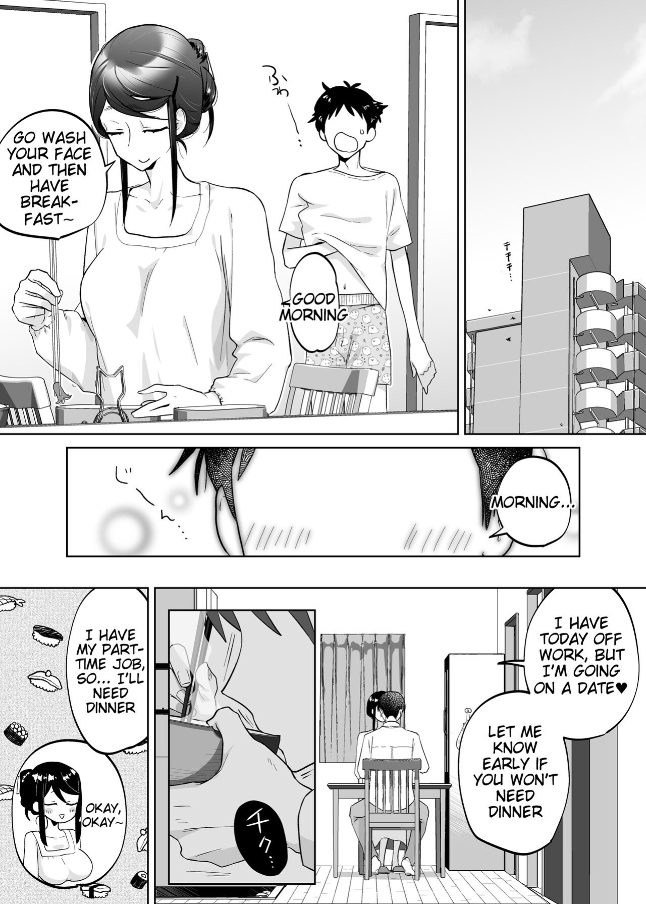 [Karashina En] Kaa-san, Tsukiatte [Tigoris Translates]