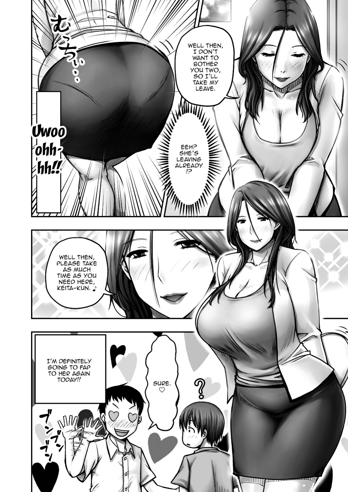 [Jukujuku Juvenile (Seibee)] Akogare no Tomodachi no Okaa-san ni Itazura Shitara Gyaku ni Oishiku Taberareta | I Tried Playing a Prank On My Friend's Mom And Ended Up Being The One Pursued
