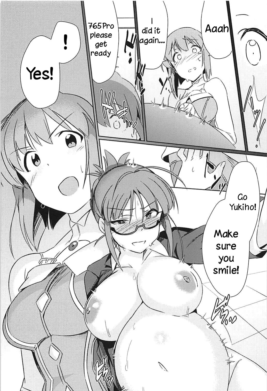 (C94) [Suimitsutou Koubou (Momo no Suidousui)] YukiChinpo Futanari Yukiho to Ritsuko ga Lesson Suru Hon (THE IDOLM@STER) [TreePerception] [Uncensored]