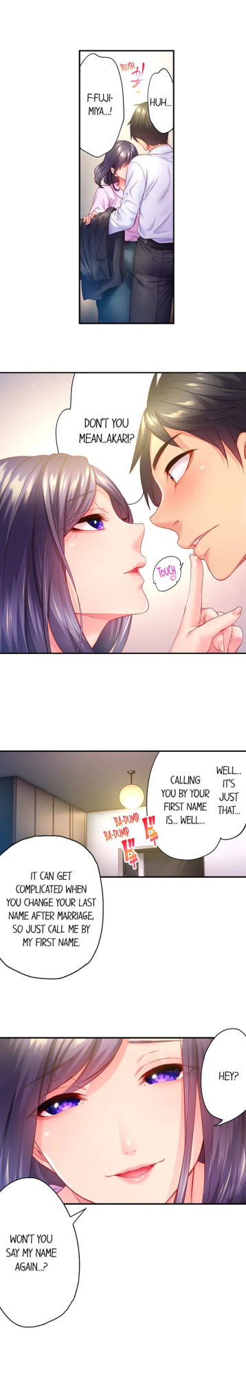 [Miyamu] First Time With My Wife (Again) (Complete) [Hipertoon.com]